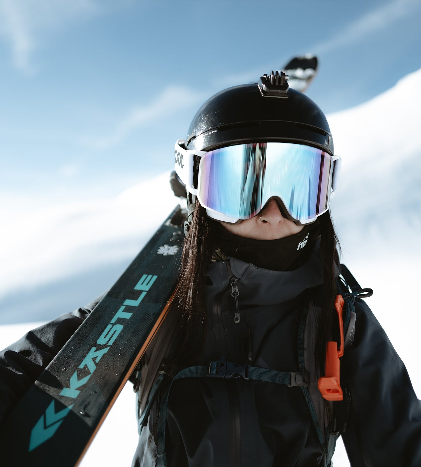 Kastle Paragon 93 Freeride Ski female skier